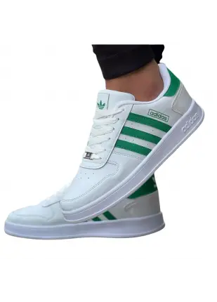 Adidas Unisex Ortopedik Iç Tabanlık Hafif Esnek Sağlam Sneaker Spor Ayakkabı Beyaz Yeşil