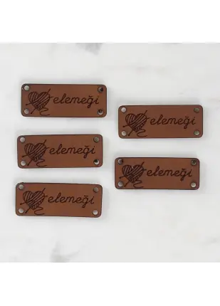 Loren Crafts Elemeği Deri Arma 5 Adet - 1586