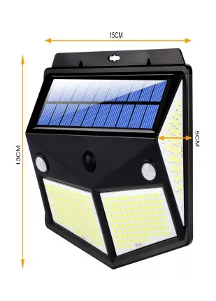  Solar Güneş Enerji Aydınlatma Lambası Sensörlü 280 Led