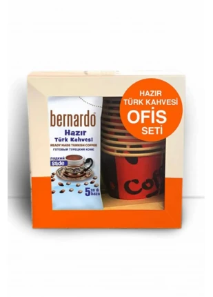 Hazır Türk Kahvesi Partik Ofis Seti 10lu-Sade