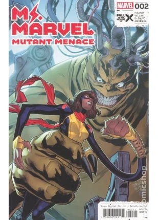 Ms. Marvel Mutant Menace #2A (ingilizce)