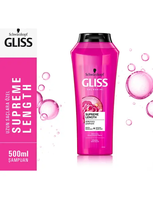 Gliss Supreme Length Koruyucu Şampuan 500 ml